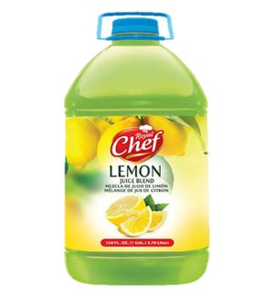 Royal Chef Lemon Juice 1 Gallon * 4